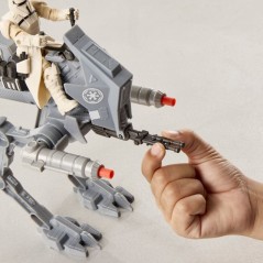 Figurine pilote d'AT-RT Imperial Remnant et AT-RT, Star Wars: The Mand