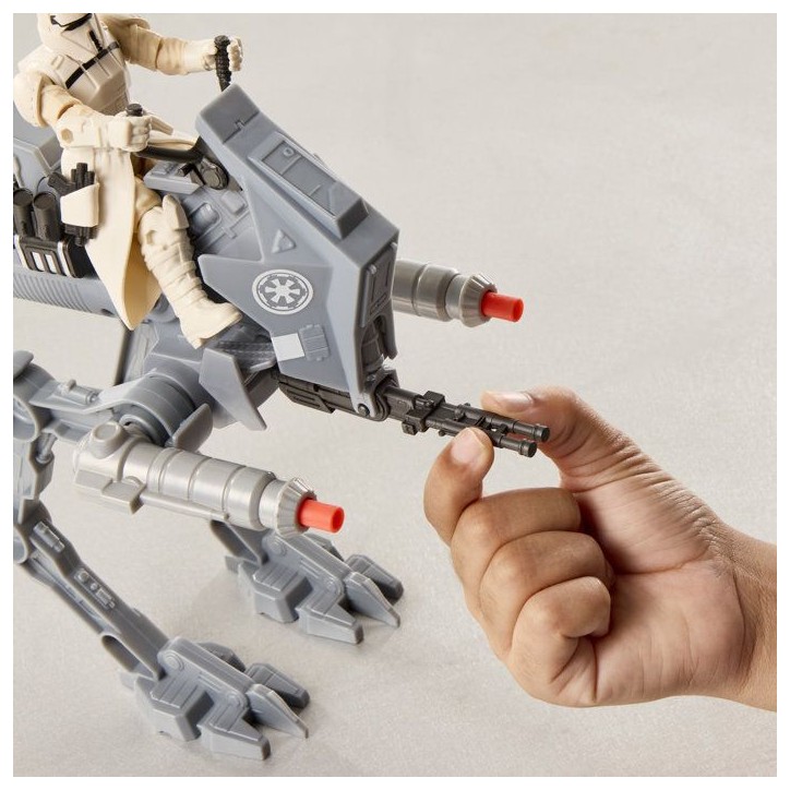 Figurine pilote d'AT-RT Imperial Remnant et AT-RT, Star Wars: The Mandalorian & Grogu, Star Wars ActionVerse, des 4 ans Figurine pilote d'AT-RT Imperial Remnant et AT-RT, Star Wars: The Mandalorian & Grogu, Star Wars ActionVerse, des 4 ans