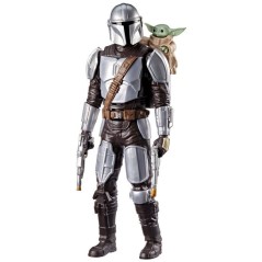 Figurine Mandalorien de 28 cm avec effets sonores, jouets interactifs