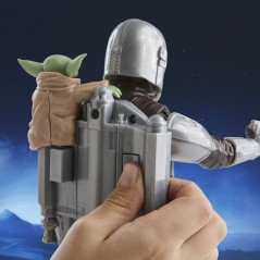 Figurine Mandalorien de 28 cm avec effets sonores, jouets interactifs