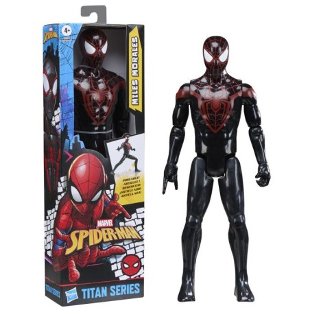 Figurine Miles Morales 30 cm, Titan Series, jouets de super-héros po