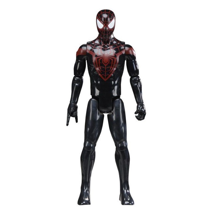 Figurine Miles Morales 30 cm, Titan Series, jouets de super-héros pour enfants, Marvel Spider-Man, des 4 ans