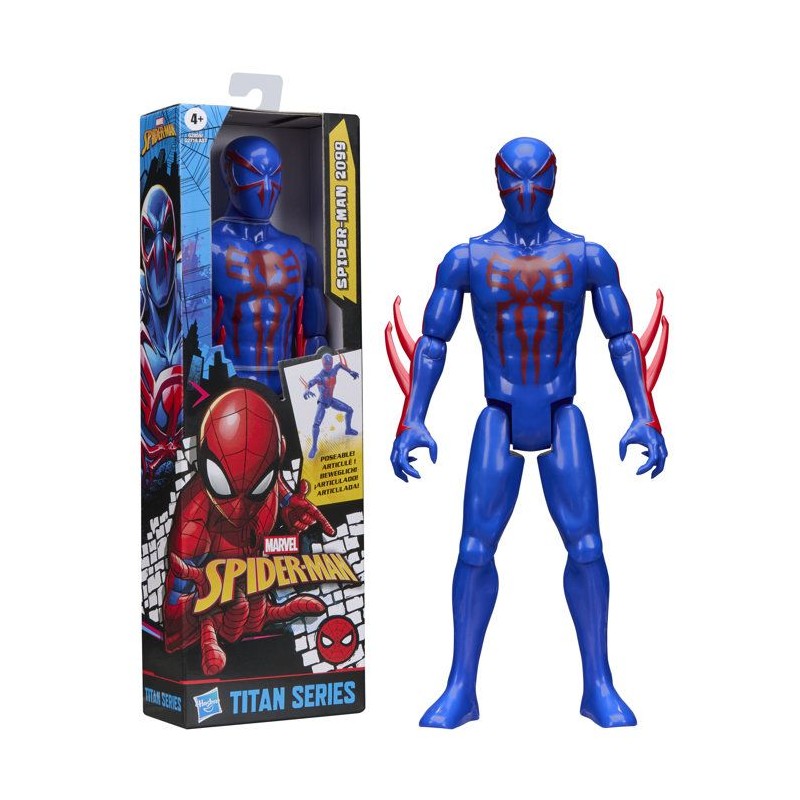 Figurine Spider-Man 2099 de 30 cm deluxe, Titan Series, jouets de sup