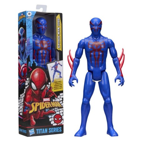 Figurine Spider-Man 2099 de 30 cm deluxe, Titan Series, jouets de sup
