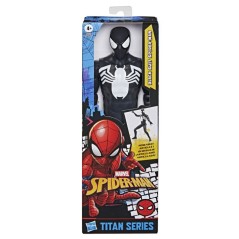 Figurine Spider-Man en costume noir 30 cm deluxe, Titan Series, jouet