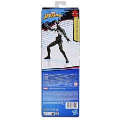 Figurine Spider-Man en costume noir 30 cm deluxe, Titan Series, jouet
