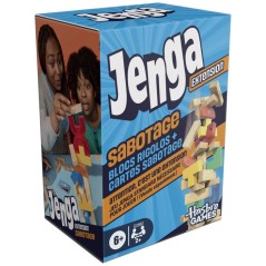 Jenga Sabotage pack d'extension, Jeu d'ambiance, Hasbro Games, des 6