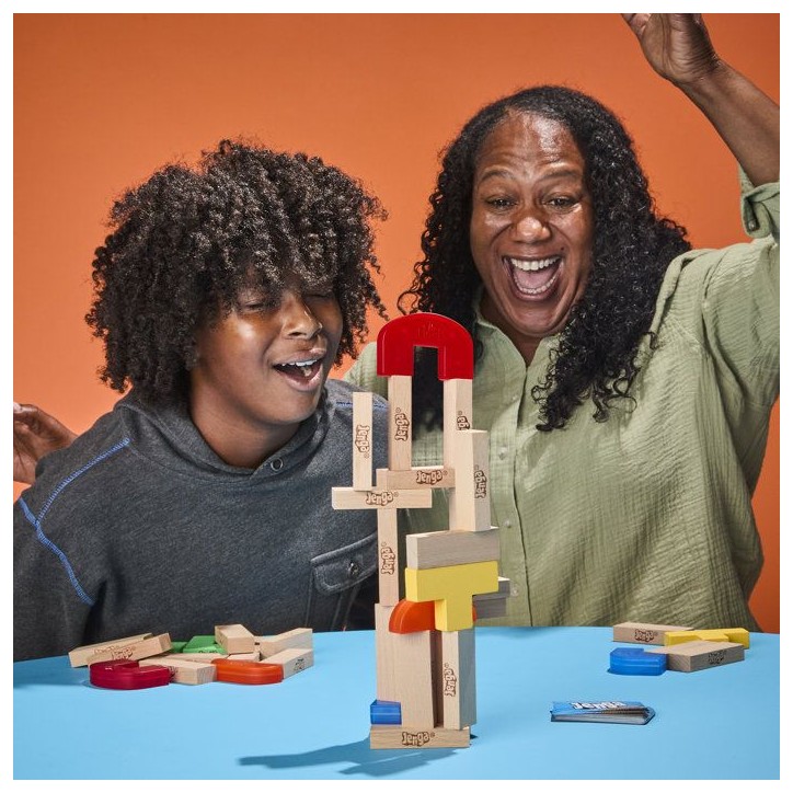 Jenga Sabotage pack d'extension, Jeu d'ambiance, Hasbro Games, des 6 ans