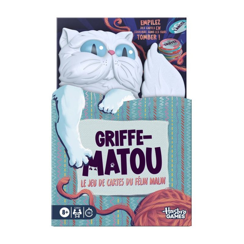 Griffe-Matou, Le jeu de cartes du félin malin, Jeu pour la famille de