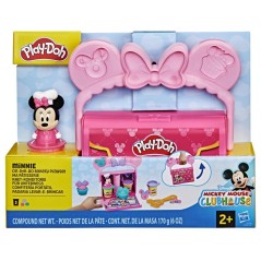 Play-Doh Disney Junior Ma pâtisserie avec Minnie Mouse, pâte a modeler Mickey, Loisirs créatifs préscolaires, des 2 ans