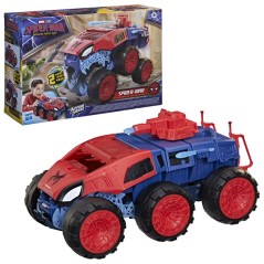 Spiderman Super tank a mâchoire 2-en-1, coffret de figurines de 11,5