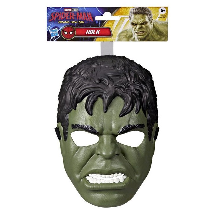 Masque d'Hulk, déguisement enfant de super-héros, Marvel Spider-Man Brand New Day, des 5 ans Masque d'Hulk, déguisement enfant de super-héros, Marvel Spider-Man Brand New Day, des 5 ans