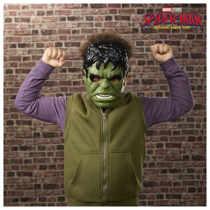 Masque d'Hulk, déguisement enfant de super-héros, Marvel Spider-Man Brand New Day, des 5 ans Masque d'Hulk, déguisement enfant de super-héros, Marvel Spider-Man Brand New Day, des 5 ans