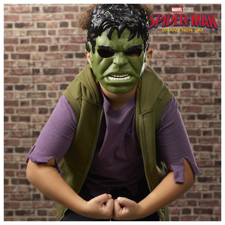 Masque d'Hulk, déguisement enfant de super-héros, Marvel Spider-Man Brand New Day, des 5 ans Masque d'Hulk, déguisement enfant de super-héros, Marvel Spider-Man Brand New Day, des 5 ans