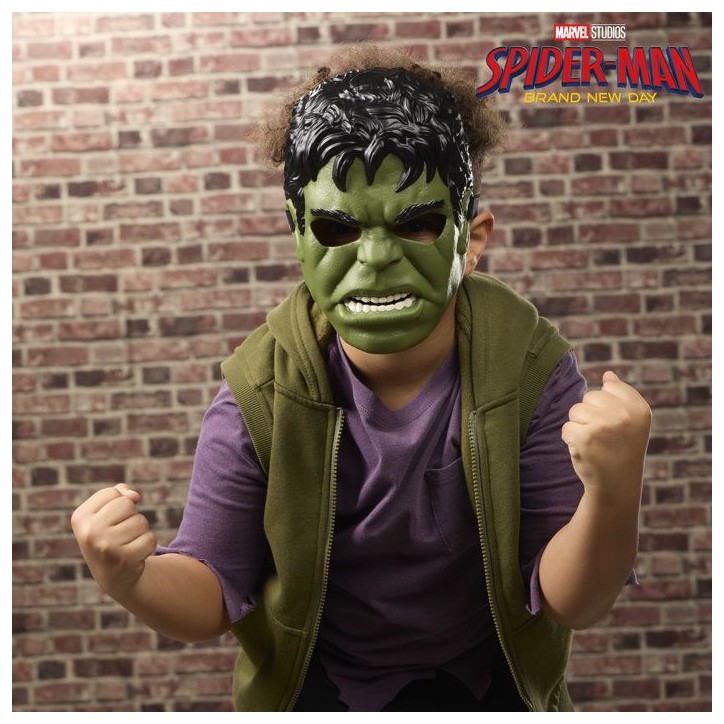 Masque d'Hulk, déguisement enfant de super-héros, Marvel Spider-Man Brand New Day, des 5 ans Masque d'Hulk, déguisement enfant de super-héros, Marvel Spider-Man Brand New Day, des 5 ans