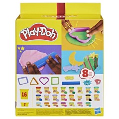 Play-Doh Coffret cadeau, pâte a modeler, 23 pots et 8 accessoires,