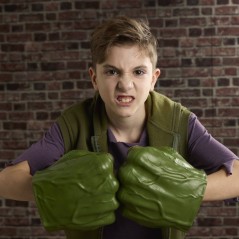 Poings fracassants de Hulk, jouets de déguisement de super-héros en