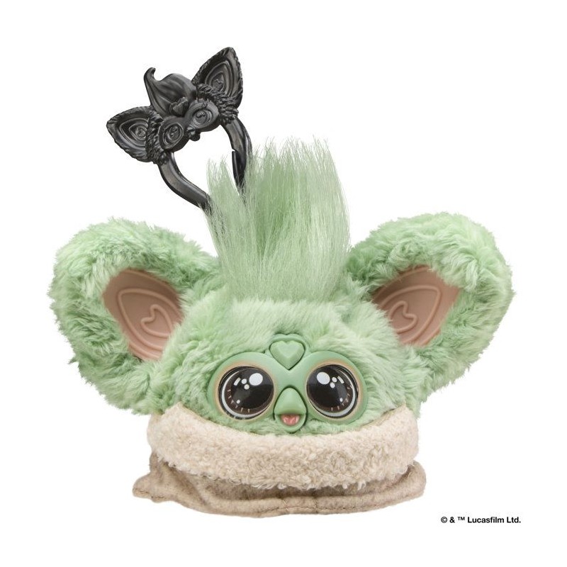 Furby Furblets Grogu STAR WARS™, Mini peluche électronique de colle