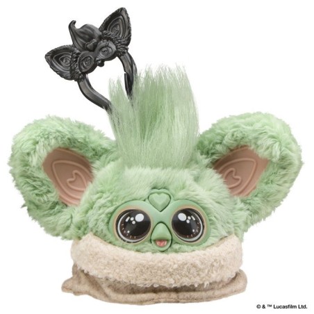 Furby Furblets Grogu STAR WARS™, Mini peluche électronique de colle