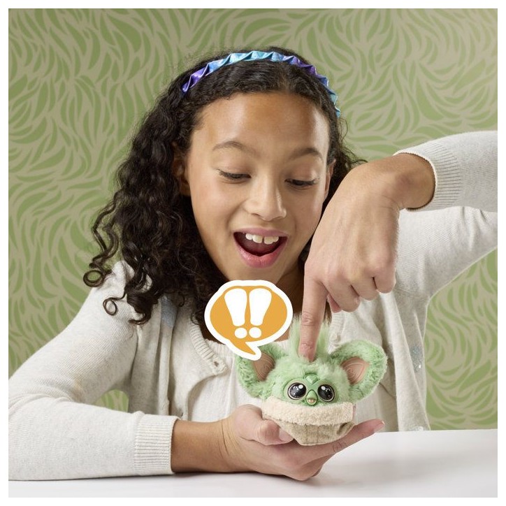 Furby Furblets Grogu STAR WARS™, Mini peluche électronique de collection, plus de 45 sons, a partir de 6 ans, Hasbro Furby Furblets Grogu STAR WARS™, Mini peluche électronique de collection, plus de 45 sons, a partir de 6 ans, Hasbro