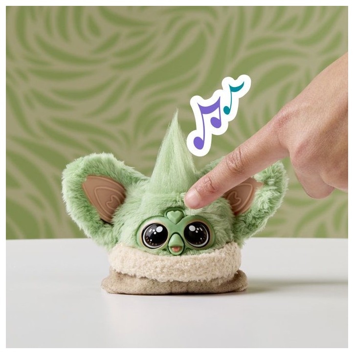 Furby Furblets Grogu STAR WARS™, Mini peluche électronique de collection, plus de 45 sons, a partir de 6 ans, Hasbro Furby Furblets Grogu STAR WARS™, Mini peluche électronique de collection, plus de 45 sons, a partir de 6 ans, Hasbro
