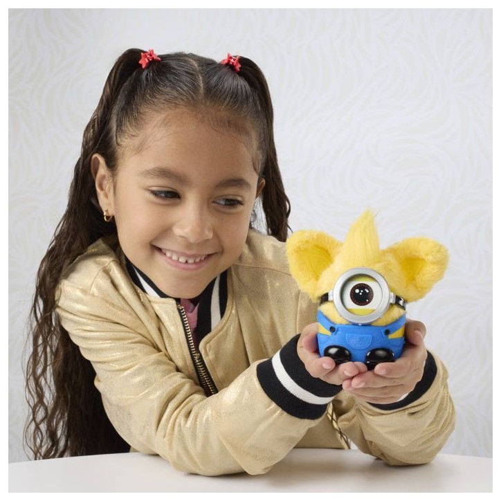 Furby Furblets Minions, mini peluche électronique de collection de 7,5 cm, sous licence officielle, des 6 ans Furby Furblets Minions, mini peluche électronique de collection de 7,5 cm, sous licence officielle, des 6 ans