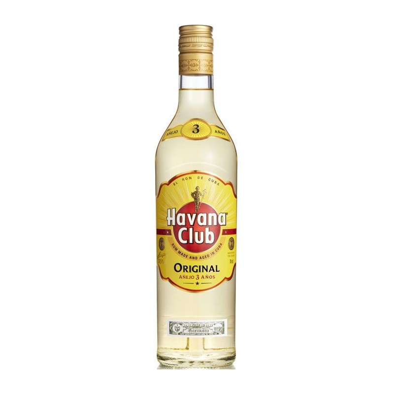 Havana Club - 3 ans - Rhum - 37,5 % Vol. - 70cl
