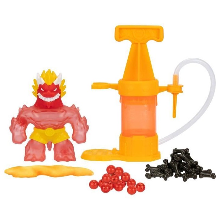 Figurine Hero Creator Blazagon 11cm - HERoeS OF GOO JIT ZU - Kit de création de texture personnalisée Figurine Hero Creator Blazagon 11cm - HERoeS OF GOO JIT ZU - Kit de création de texture personnalisée