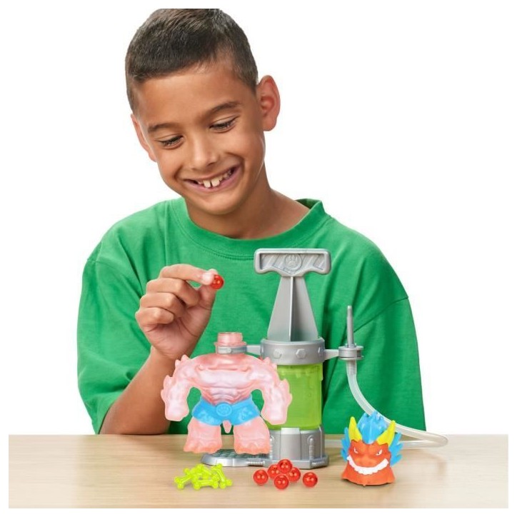 Figurine Hero Creator Blazagon 11cm - HERoeS OF GOO JIT ZU - Kit de création de texture personnalisée Figurine Hero Creator Blazagon 11cm - HERoeS OF GOO JIT ZU - Kit de création de texture personnalisée