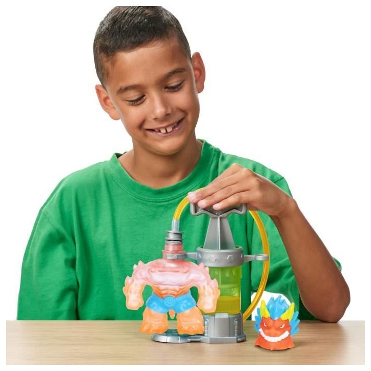 Figurine Hero Creator Blazagon 11cm - HERoeS OF GOO JIT ZU - Kit de création de texture personnalisée Figurine Hero Creator Blazagon 11cm - HERoeS OF GOO JIT ZU - Kit de création de texture personnalisée
