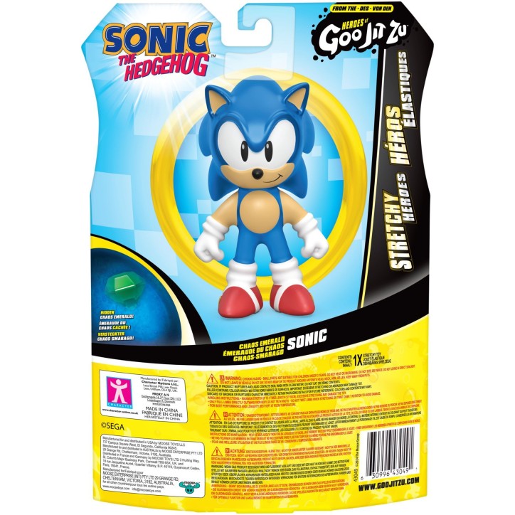 Figurine - HERoeS OF GOO JIT ZU - Sonic Emeraude - 13 cm Figurine - HERoeS OF GOO JIT ZU - Sonic Emeraude - 13 cm