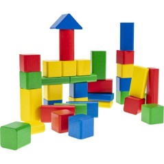HEROS - Blocs de construction en bois colorés 100 % certifié FSC - 5