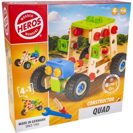 HEROS Constructor - Quad a construire - En bois 100 % certifié FSC -
