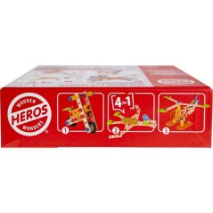 HEROS Constructor - Avion Biplan a construire - En bois 100 % certifi