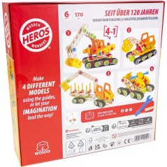 HEROS Constructor - Pelleteuse a construire - En bois 100 % certifié