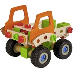 HEROS Constructor - Chargeuse sur roues a construire - En bois 100 % c