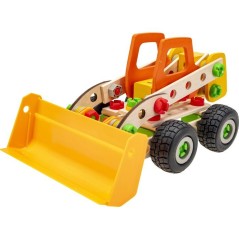 HEROS Constructor - Chargeuse sur roues a construire - En bois 100 % c