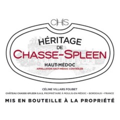 L'Héritage de Chasse-Spleen 2021 Haut-Médoc - Vin rouge de Bordeaux