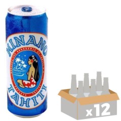 Biere Hinano Tahiti - Canettes 12 x 50 cl - 4°