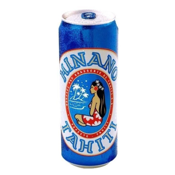 Biere Hinano Tahiti - Canettes 12 x 50 cl - 4°