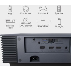 Vidéo projecteur - HISENSE - Laser 4K - Ultra courte focale - 80-150'