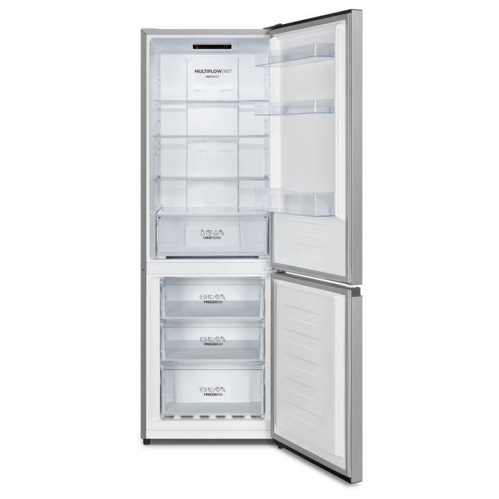 Réfrigérateur Combiné HISENSE RB372N4ADE - 292 L - No Frost - L59,5 cm x H178,5 cm - Silver Réfrigérateur Combiné HISENSE RB372N4ADE - 292 L - No Frost - L59,5 cm x H178,5 cm - Silver