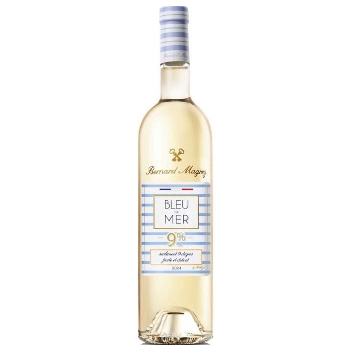 Bernard Magrez Bleu de Mer 9 ° 2024 Côtes de Gascogne - Vin blanc du Sud Ouest