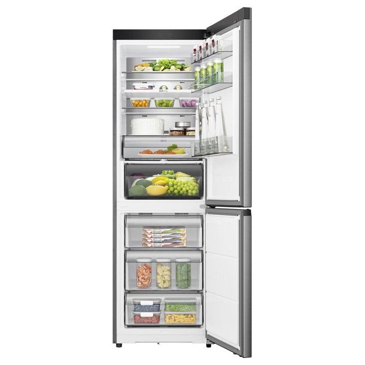 Réfrigérateur Combiné - HISENSE - RB3K330SAIE - 330 L - Classe E - 59,5 x 60 x 185 cm - Inox Réfrigérateur Combiné - HISENSE - RB3K330SAIE - 330 L - Classe E - 59,5 x 60 x 185 cm - Inox