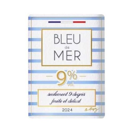 Bernard Magrez Bleu de Mer 9 ° 2024 Côtes de Gascogne - Vin blanc du Sud Ouest