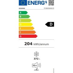 Congélateur coffre - HISENSE - FC484D4AWLYD - 2 paniers - 372 L - Ecl
