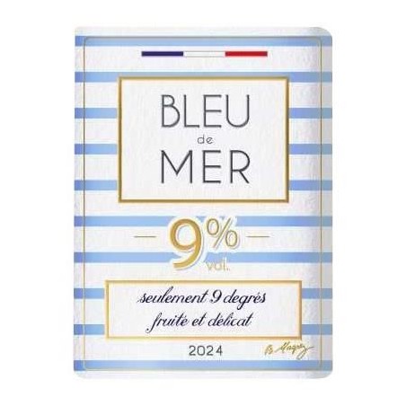 Bernard Magrez Bleu de Mer 9 ° 2024 Pays d'Oc - Vin rosé de Languedoc