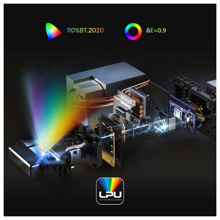 Vidéoprojecteur - HISENSE - PT1SE - 4K UHD - Ultra Courte Focale - Triple Laser Trichroma - 2300 ANSI Lumens Vidéoprojecteur - HISENSE - PT1SE - 4K UHD - Ultra Courte Focale - Triple Laser Trichroma - 2300 ANSI Lumens