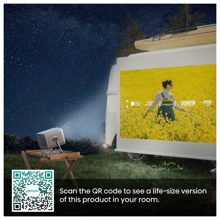 Vidéoprojecteur - HISENSE - M2SE Pro - 4K UHD - Triple Laser Trichroma - 1150 ANSI Lumens - Smart TV VIDAA - Dolby Vision Vidéoprojecteur - HISENSE - M2SE Pro - 4K UHD - Triple Laser Trichroma - 1150 ANSI Lumens - Smart TV VIDAA - Dolby Vision