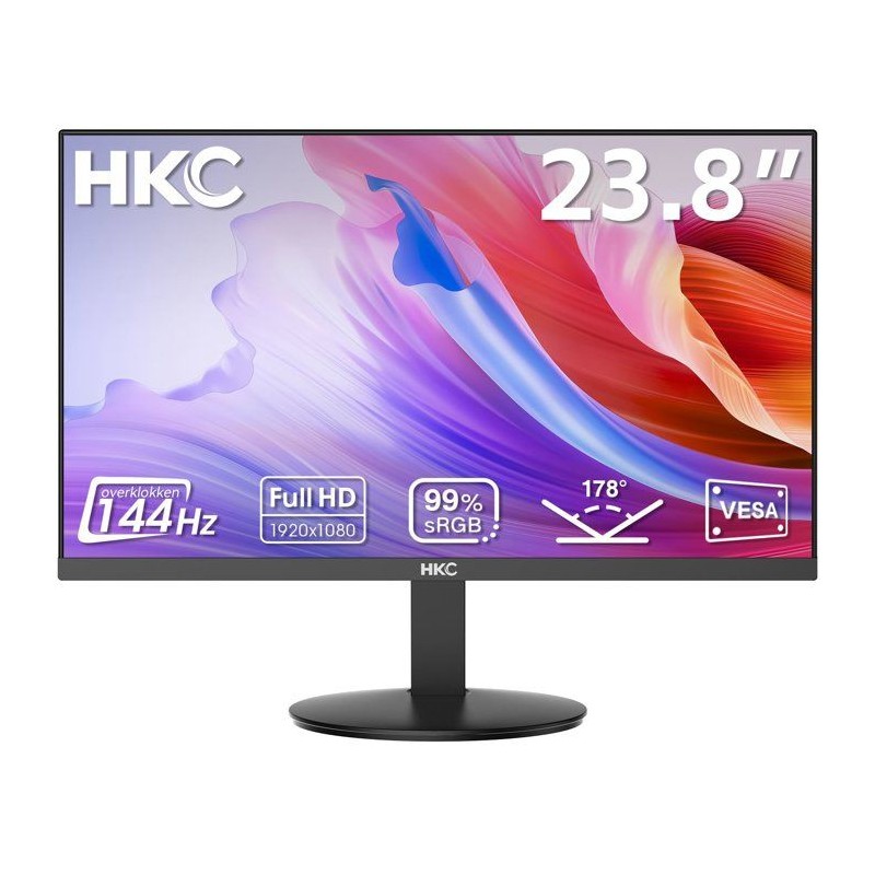 Ecran PC - HKC - 24 - FHD - 144Hz - Dalle IPS - 5ms - V2418S